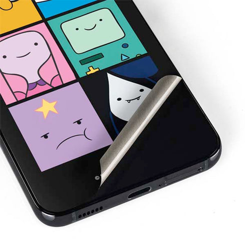 Adult Swim Adventure Time Character Tiles Galaxy S22 Plus Skin